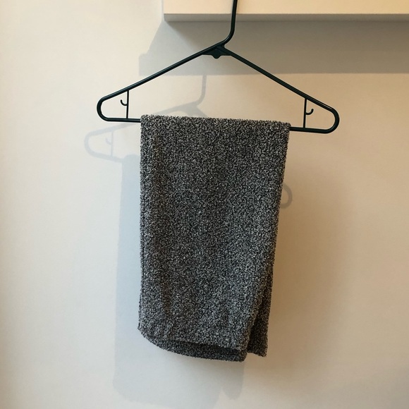 Speckled black and white midi skirt - Picture 2 of 8